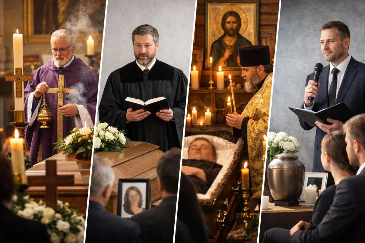 Różnice w obrzędach pogrzebowych różnych wyznań w Polsce